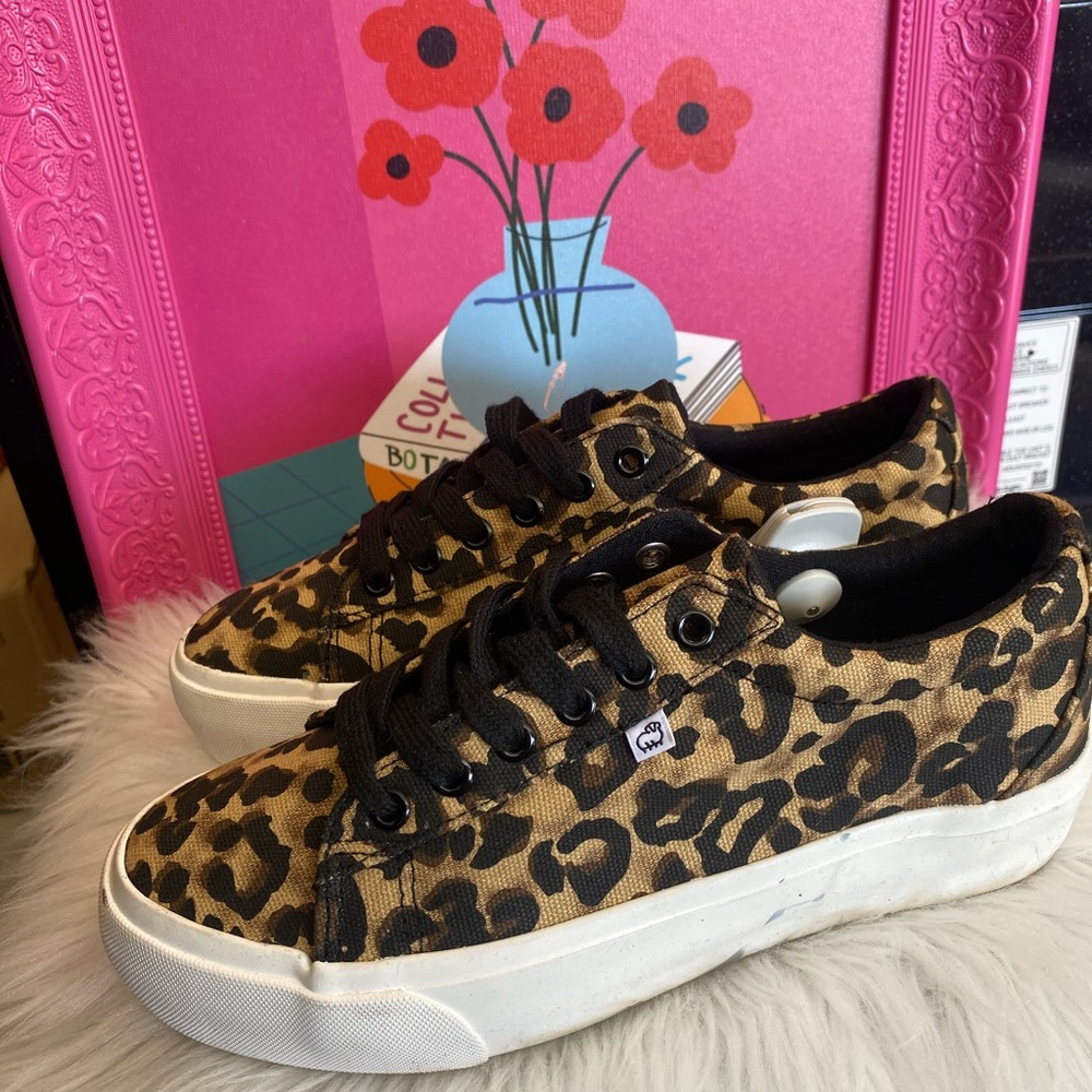 Leopard Print Women's Sneakers